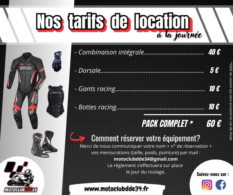 tarifs location matos